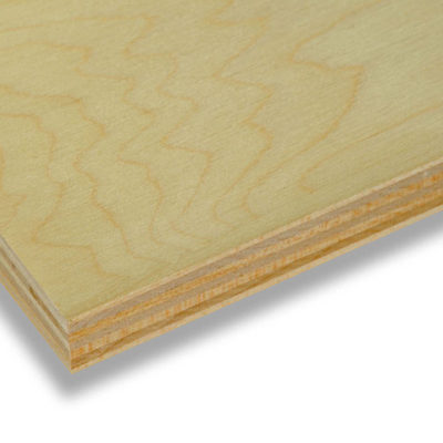 A close up of a Euro Birch flat dieboard