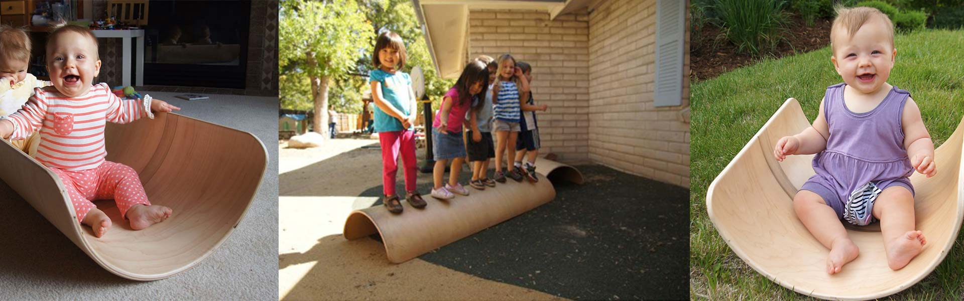 Children using a rotary die board in their playtime